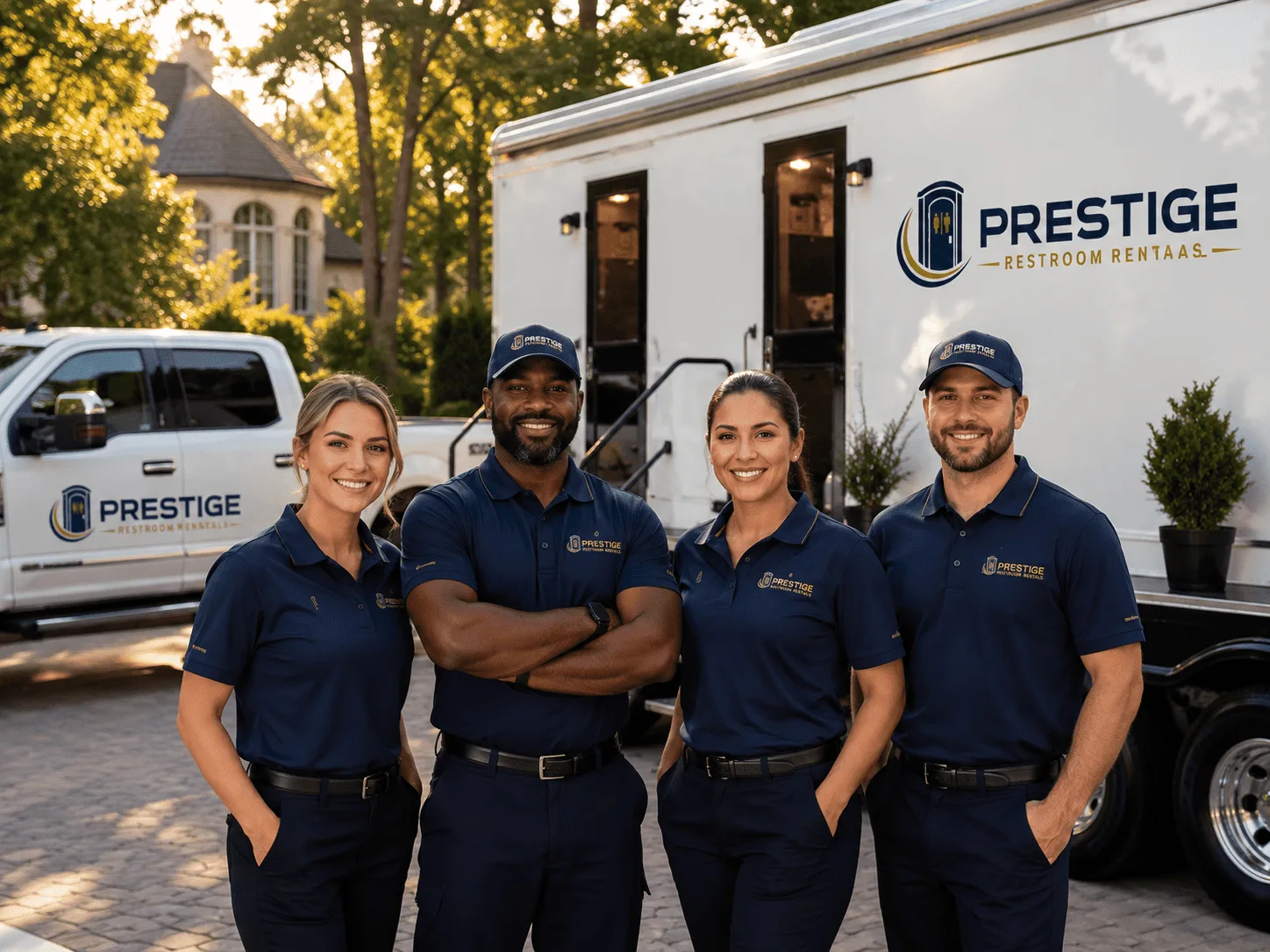 Trusted Luxury Portable Restrooms company in Amlin, OH